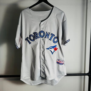 Men's Majestic Toronto Blue Jays Lawrie size 50